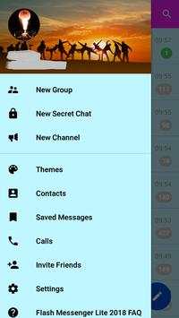 Flash Messenger Lite 2018 screenshot 3
