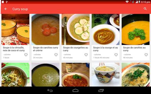 Recettes de soupe screenshot 11