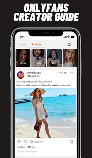 OnlyFans App Creator Walkthrough Content Tips screenshot 1