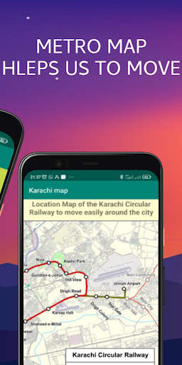 Karachi map screenshot 2