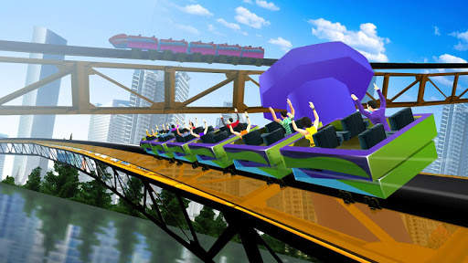 Roller Coaster Racing 3D 2 player screenshot 14