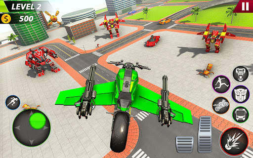Bus Robot Transforming Game - Gorilla Robot Game screenshot 4