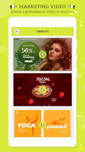 Marketing Video Maker - Digital Ad Creator screenshot 1