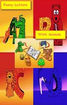 Funny Letter Game for Kids screenshot 1