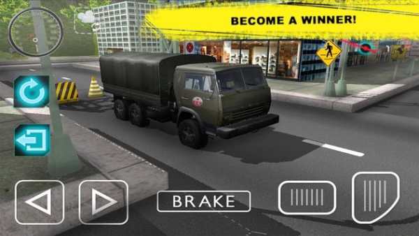 Driving in Kamaz Russian Army screenshot 3