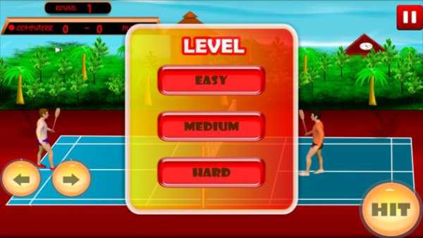 BADMINTON GAME screenshot 1
