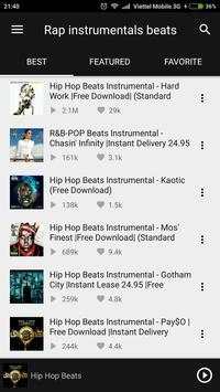 Instrumental rap beats скриншот 1