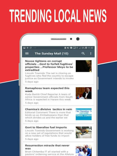 Zimbabwe News screenshot 6
