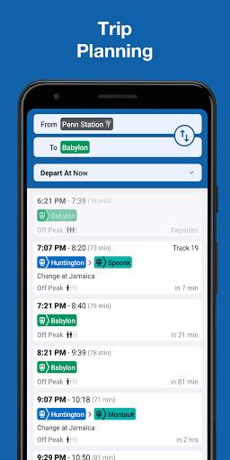 LIRR TrainTime screenshot 2
