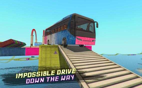 langit bus mengemudi trek aksi ekstrim screenshot 2