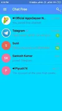 Chat free : massage APK lock massage screenshot 2