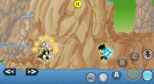 DBZ Super Fighters battle screenshot 2
