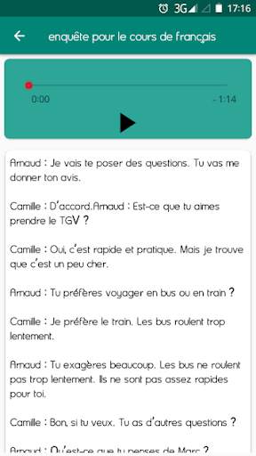 apprendre le français скриншот 4