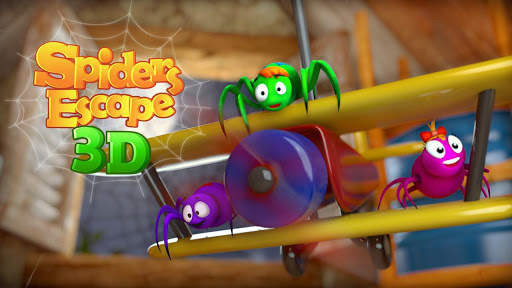 Spiders Escape 3D screenshot 2