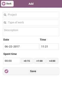 Odoo Hours скриншот 2