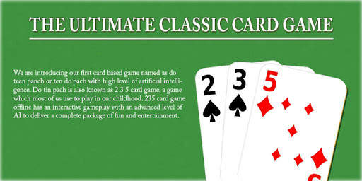 2 3 5 Card Game Do Teen Panch screenshot 1