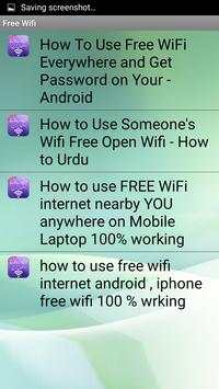 How to Use Free Wifi Tutorials screenshot 2