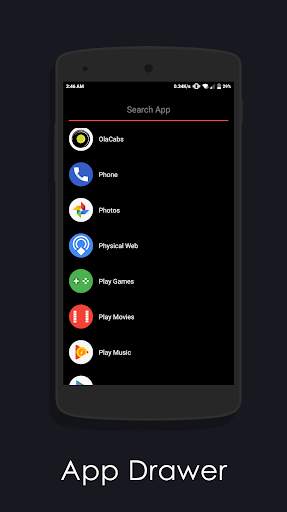 Amoled Launcher screenshot 5
