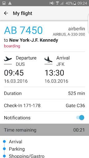 DUS Airport App screenshot 3