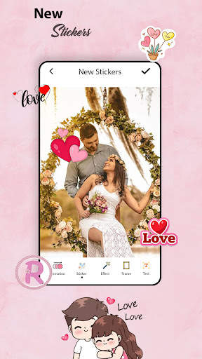 Romantic Love video maker screenshot 5