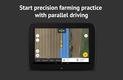FieldBee tractor GPS navigation screenshot 9