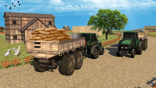 Farm Tractor Driving: Tractor Games, Cargo Tractor screenshot 1