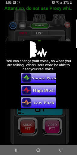 Professional Walkie Talkie screenshot 4