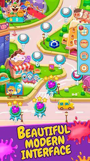 Fruit Shake - Adventure Match 3 jam game Free screenshot 11