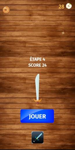 knife and apple game screenshot 1