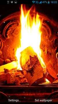 Fire place Live Wallpaper screenshot 1