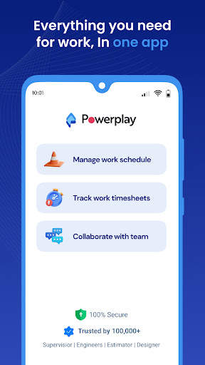 Powerplay Site Management App 1 تصوير الشاشة
