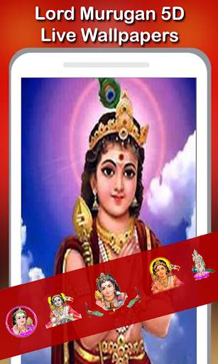 5D Lord Murugan Live Wallpaper screenshot 4