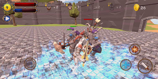 Castle Defense Knight Fight screenshot 6