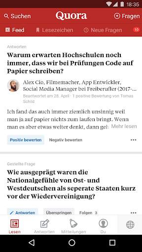 Quora screenshot 1