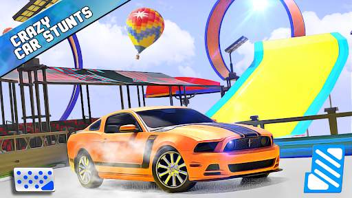 Hot Car Stunts 3D Car Games screenshot 2