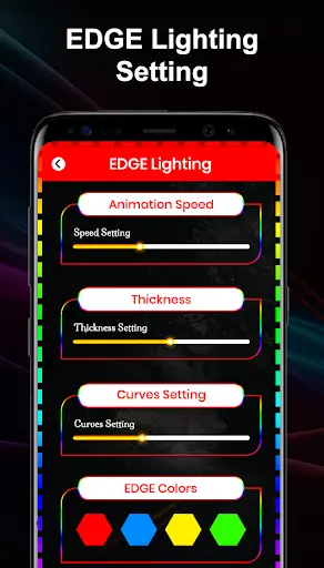 Magic Edge Video Live Wallpaper -Border Edge Light screenshot 5