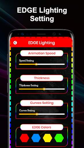 Magic Edge Video Live Wallpaper -Border Edge Light screenshot 5