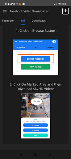 Descargar videos  de facebook screenshot 5