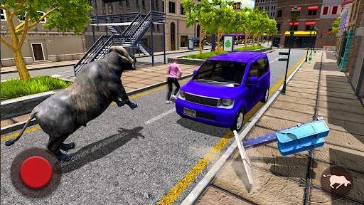 Angry Wild Bull Racing Game screenshot 6