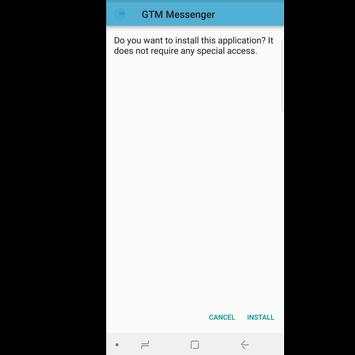 GTM Messenger screenshot 1