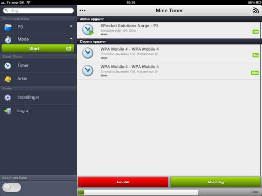 WPA touch screenshot 8