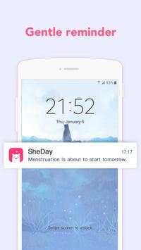 SheDay - Period Tracker स्क्रीनशॉट 5
