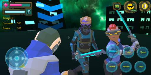 Polygon Cyber World 77: Crime Shooting Games screenshot 11