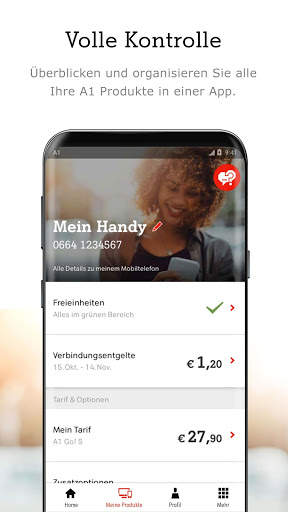 Mein A1 screenshot 3