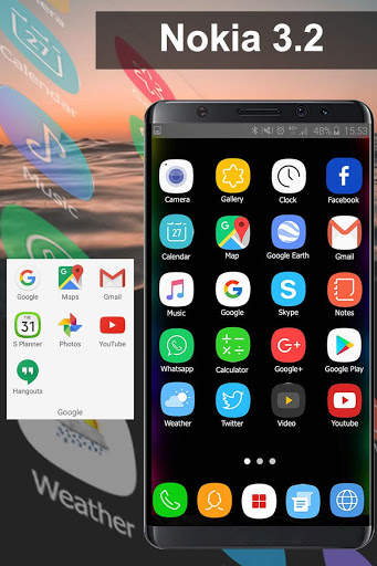 launcher Theme For Nokia 3.2-QR scanner screenshot 5
