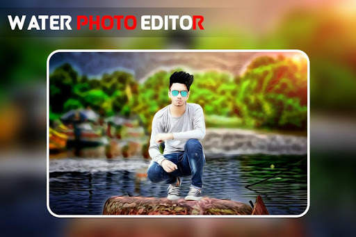 Water Photo Frame Editor : 3D Water Effect screenshot 4
