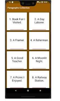Paragraph Collection स्क्रीनशॉट 2