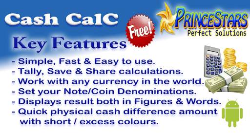 Cash CalC (Calculator) screenshot 1