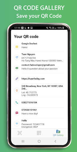 QR Code Scanner and Generator 7 تصوير الشاشة