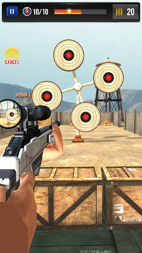 Shooting Gun Fire Game screenshot 1